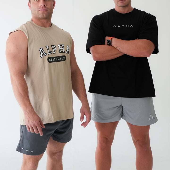 Mesh Lite Shorts - Charcoal
