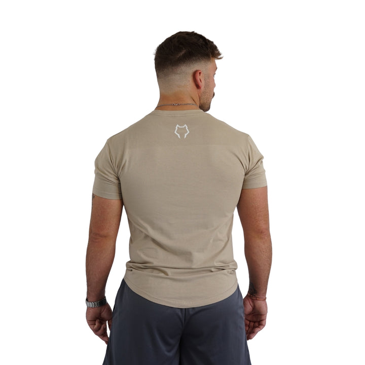THE PERFECT TEE - STONE KHAKI