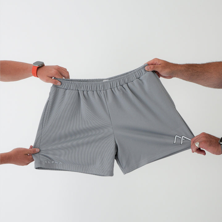 Mesh Lite Shorts - Soft Grey