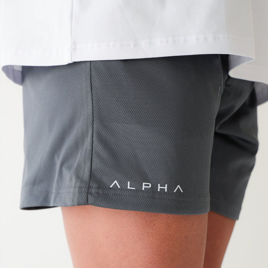 Mesh Lite Shorts - Charcoal