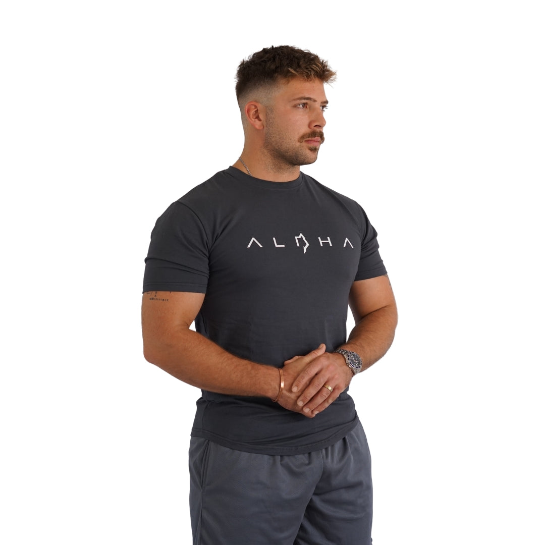 THE PERFECT TEE - SLATE GREY