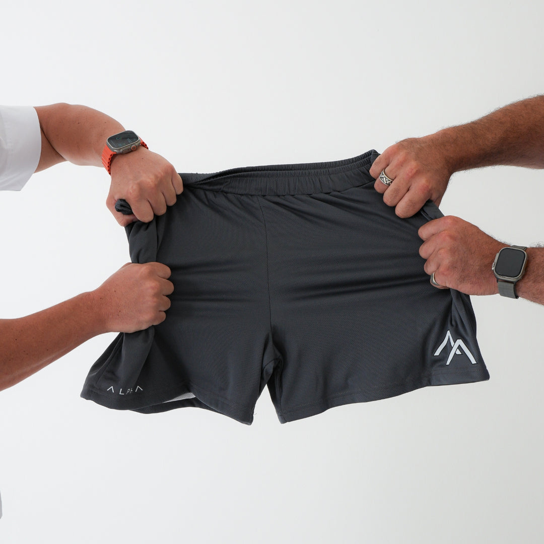 Mesh Lite Shorts - Charcoal
