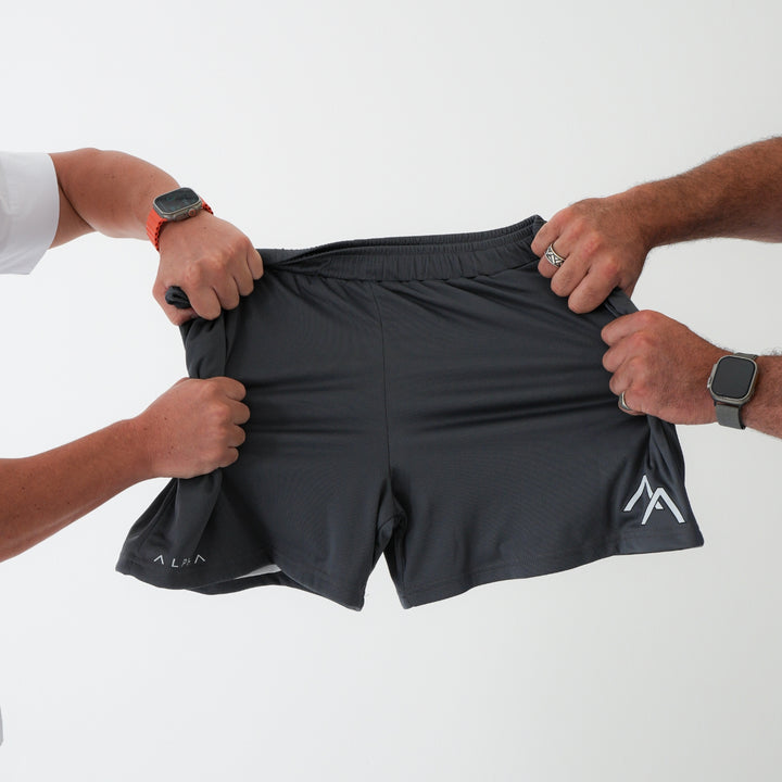 Mesh Lite Shorts - Charcoal